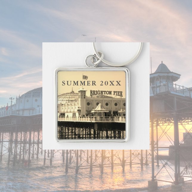 Summer 20XX Brighton Pier UK Key Ring (Creator Uploaded)