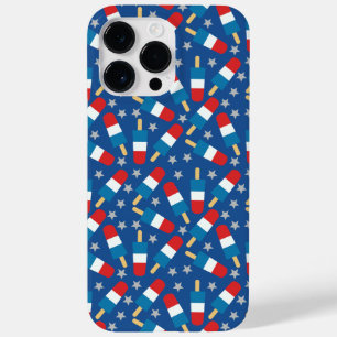 Summer 4th of July Patriotic Popsicles Case-Mate iPhone 14 Pro Max Case