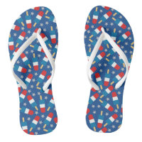 Summer 4th of July Patriotic Popsicles