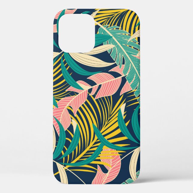 Summer abstract seamless pattern with colourful tr Case-Mate iPhone case (Back)
