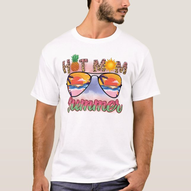 Summer Adventure | Flip-Flops & Travel-Inspired T-Shirt (Front)
