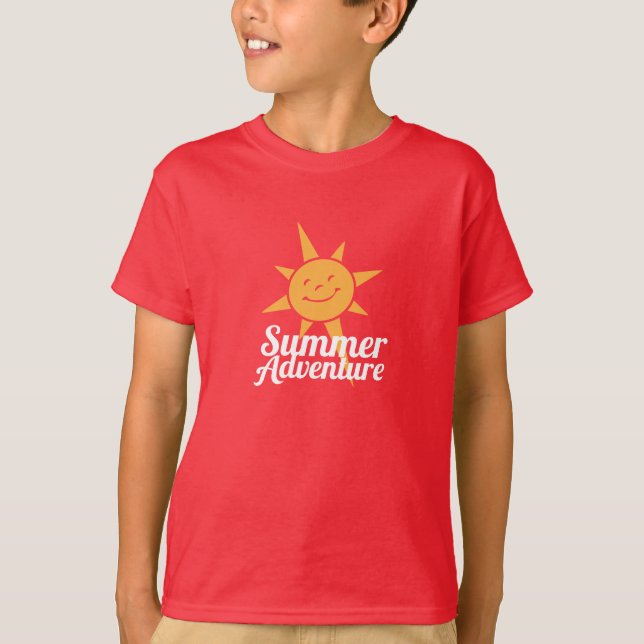 Summer Adventure Main Camp Logo - child T-Shirt (Front)