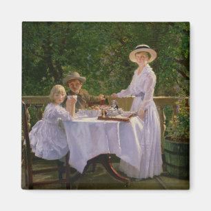 Summer Afternoon Tea Magnet