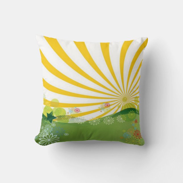 Summer American MoJo Pillows (Front)