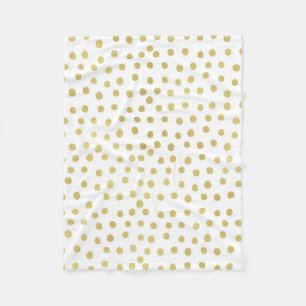 Summer And Gold Fleece Blanket