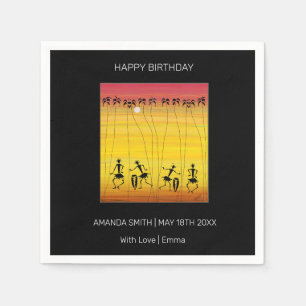 Summer and Holiday, Sunset Dance  Napkin