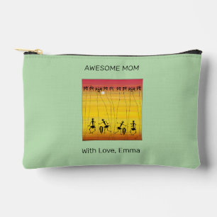 Summer and Holiday, Sunset Dance Throw Pillow Accessory Pouch
