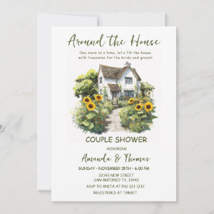 Summer Around the House Couples Bridal Shower Invitation