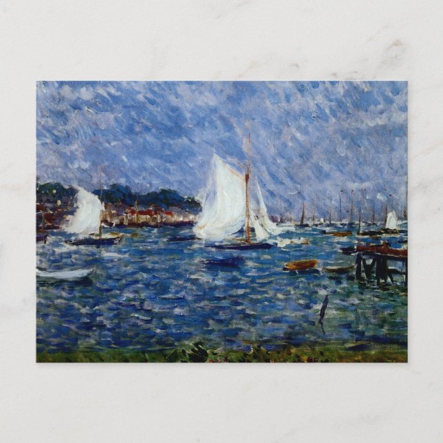 Summer at Cowes Postcard (Front)