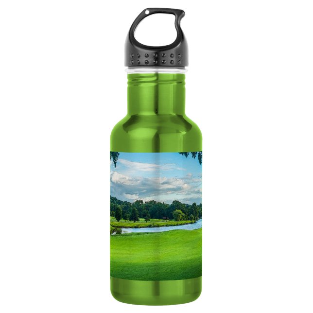 Summer At The Golf Course 532 Ml Water Bottle (Front)