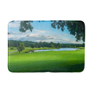 Summer At The Golf Course Bath Mat