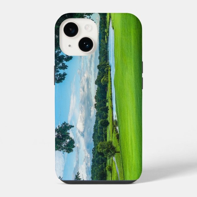 Summer At The Golf Course iPhone Case (Back)