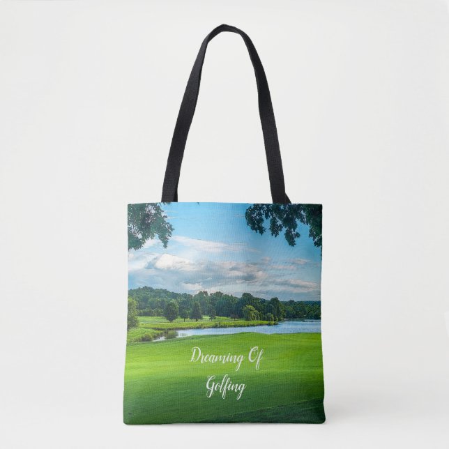 Summer At The Golf Course Tote Bag (Front)