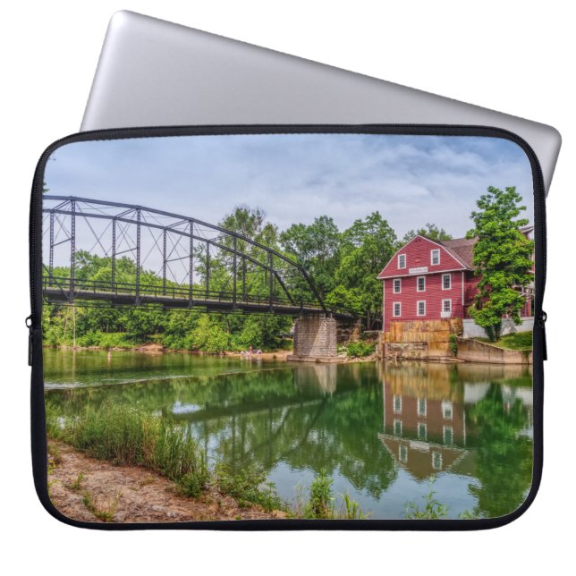 Summer At War Eagle Mill Laptop Sleeve Case (Front)