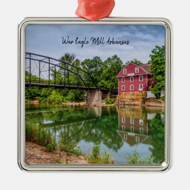 Summer At War Eagle Mill Premium Ornament (Front)