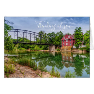 Summer At War Eagle Mill Thinking of you Card