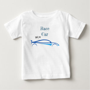 Summer Baby Boys Race Car  Baby T-Shirt