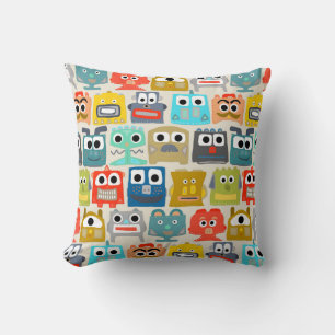 summer baby robots cushion