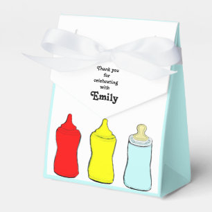 Summer Baby Shower BBQ Favour Box