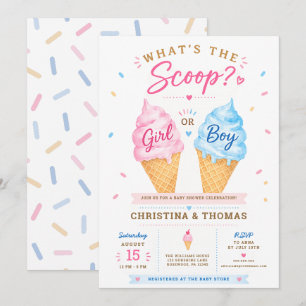 Summer Baby Shower Invitation