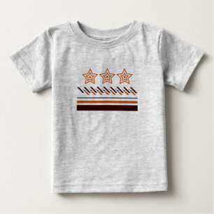 Summer Baby Three -Star Stripes T-Shirt