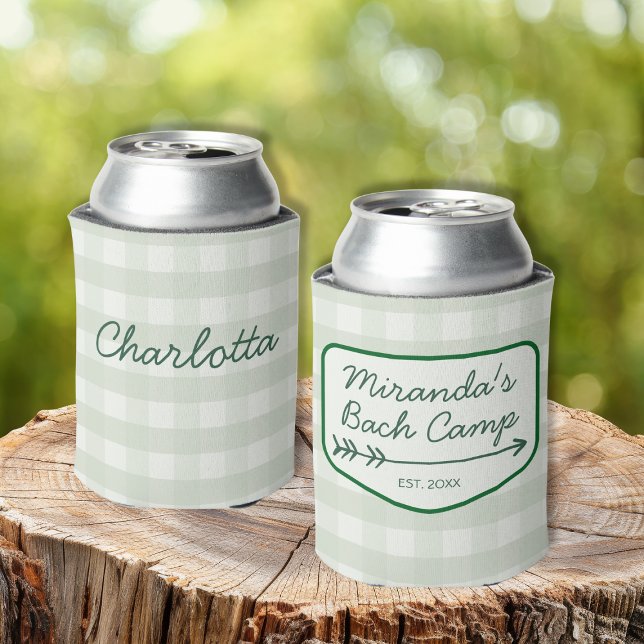 Summer Bach Camp Bachelorette Party Favour Can Cooler (Summer Bach Camp Bachelorette Party Favor Can Cooler)