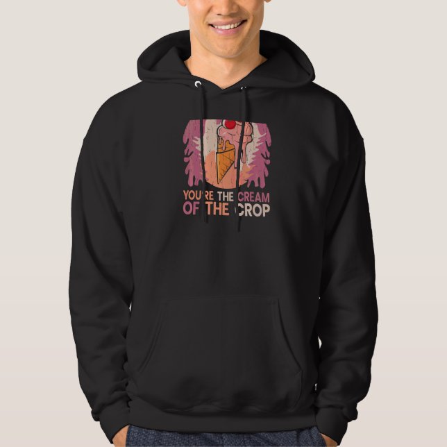Summer Backprint Ice Cream Hoodie (Front)