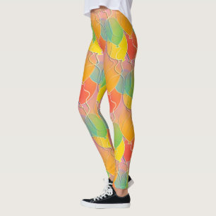 Summer Balloons Pattern Leggings