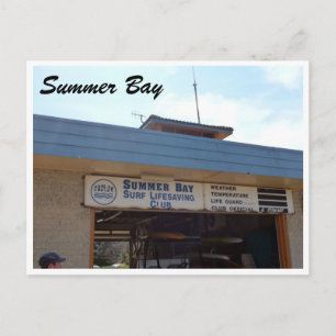 summer bay slsc postcard