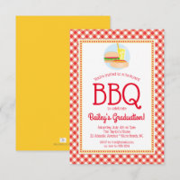 Summer BBQ Graduation Party Grilling Picnic