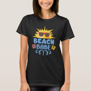 Summer Beach Babe Surfer T-Shirt