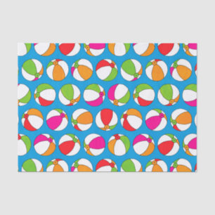 Summer Beach Balls Tissue Paper