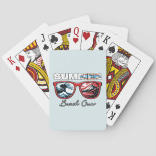 Summer Beach Crew - Summer Vibes Playing Cards