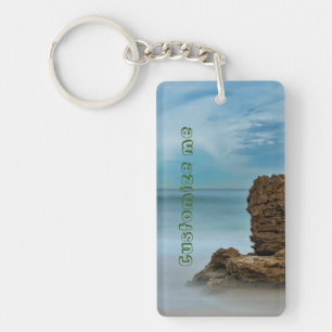 Summer beach Custom photography Acrylic Keychain