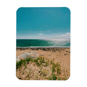 Summer beach day in the Swedish Archipelago Magnet