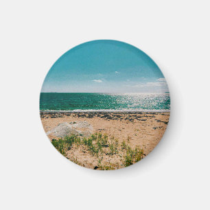 Summer beach day in the Swedish Archipelago Magnet