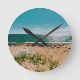 Summer beach day in the Swedish Archipelago Round Clock