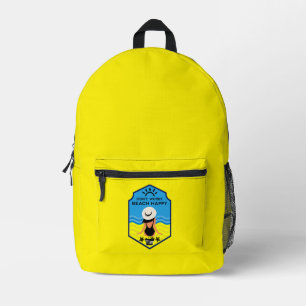 Summer Beach Essential Gift Printed Backpack