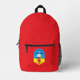 Summer Beach Essential Gift Printed Backpack