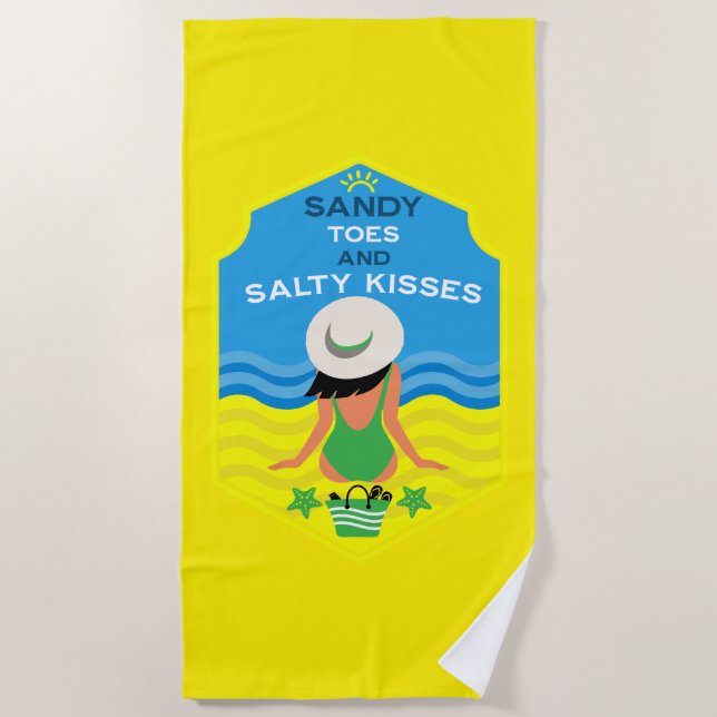Summer Beach Essential Gift Towel (Front)