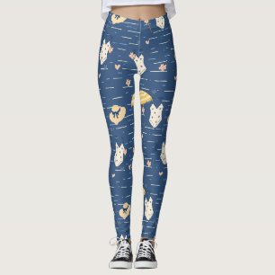 Summer Beach Essentials Pattern (5) Leggings