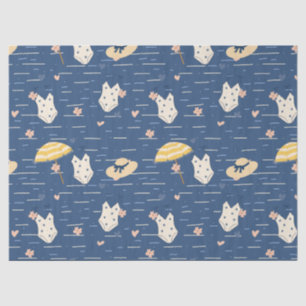 Summer Beach Essentials Pattern (5) Tissue Paper