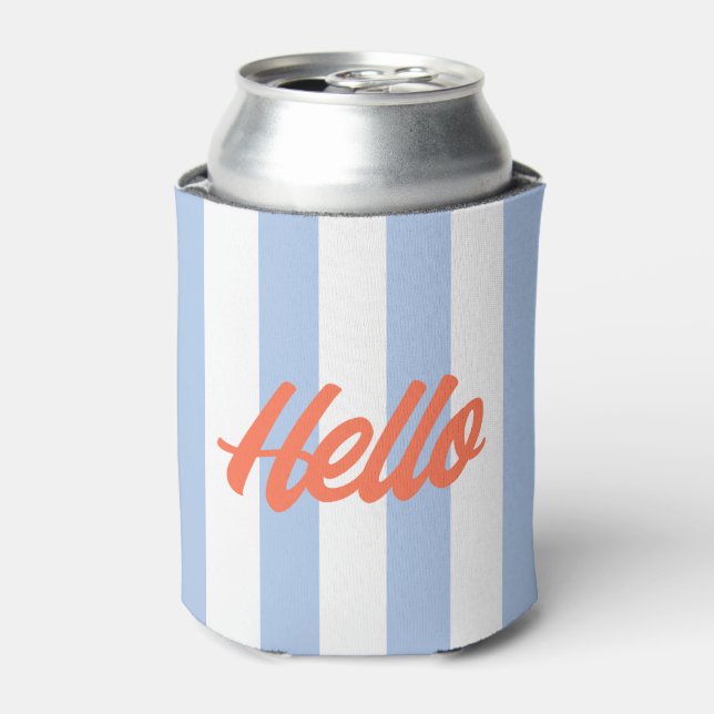 Summer Beach House Can Cooler (Can Front)