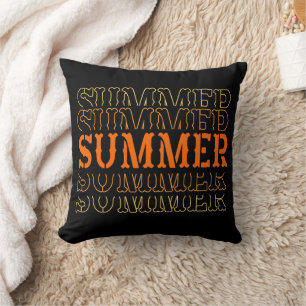 Summer Beach House Party Cushion