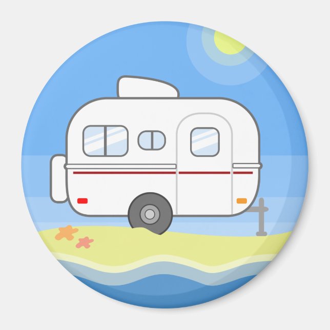 Summer Beach Magnet (Front)