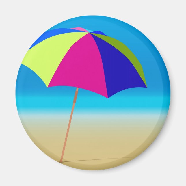 Summer Beach Magnet (Front)