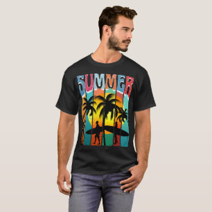 SUMMER BEACH OCEAN SURFER SURFING VACATION T-Shirt