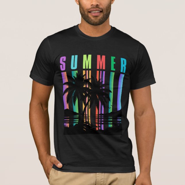 Summer Beach Paradise T-Shirt (Front)