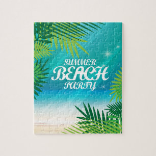 Summer Beach Party Jigsaw Puzzle