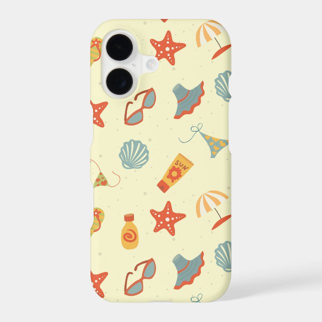 Summer Beach Pattern (Back)